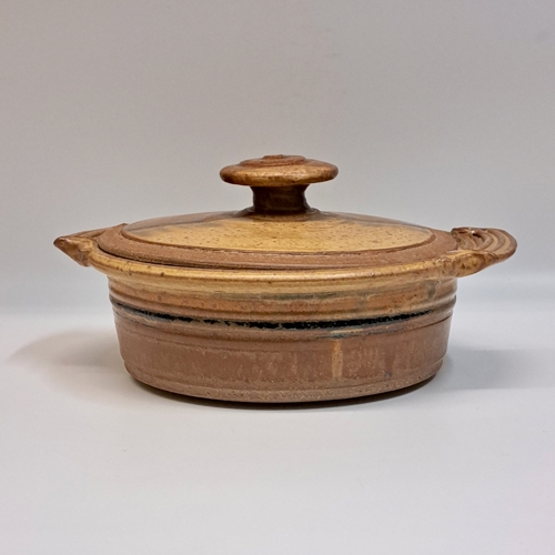 #230111  Casserole Brown/Tan/Blk 10x3 $29.50 at Hunter Wolff Gallery